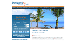Desktop Screenshot of airportshuttlefiji.com